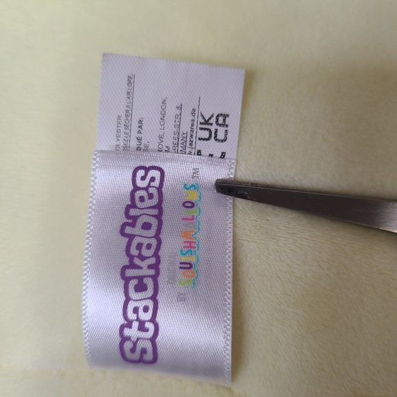 Squishmallows Stackables 11" Aimee the Yellow Chick 2021 Easter Plush - Picture 6 of 8